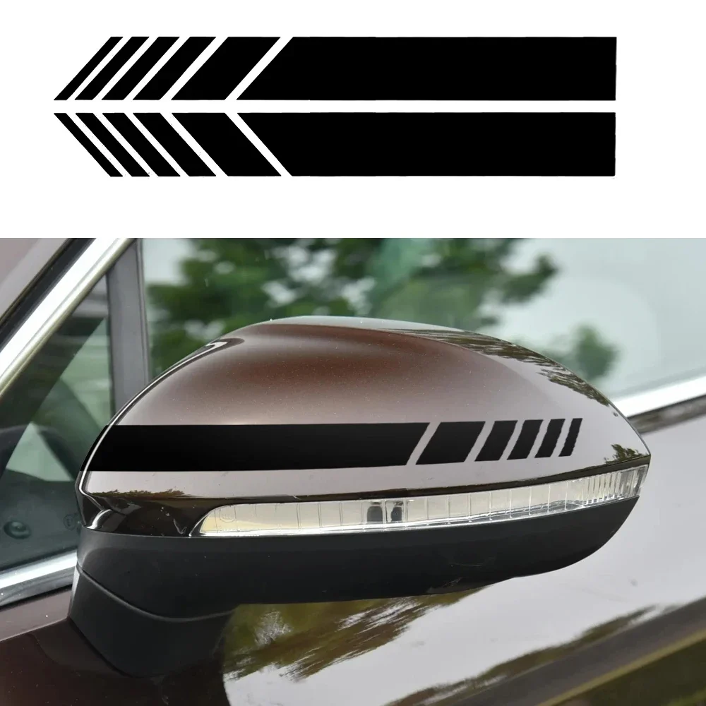 Car Accessories Nz - Rear View Mirror Sticker 1PCS Universal