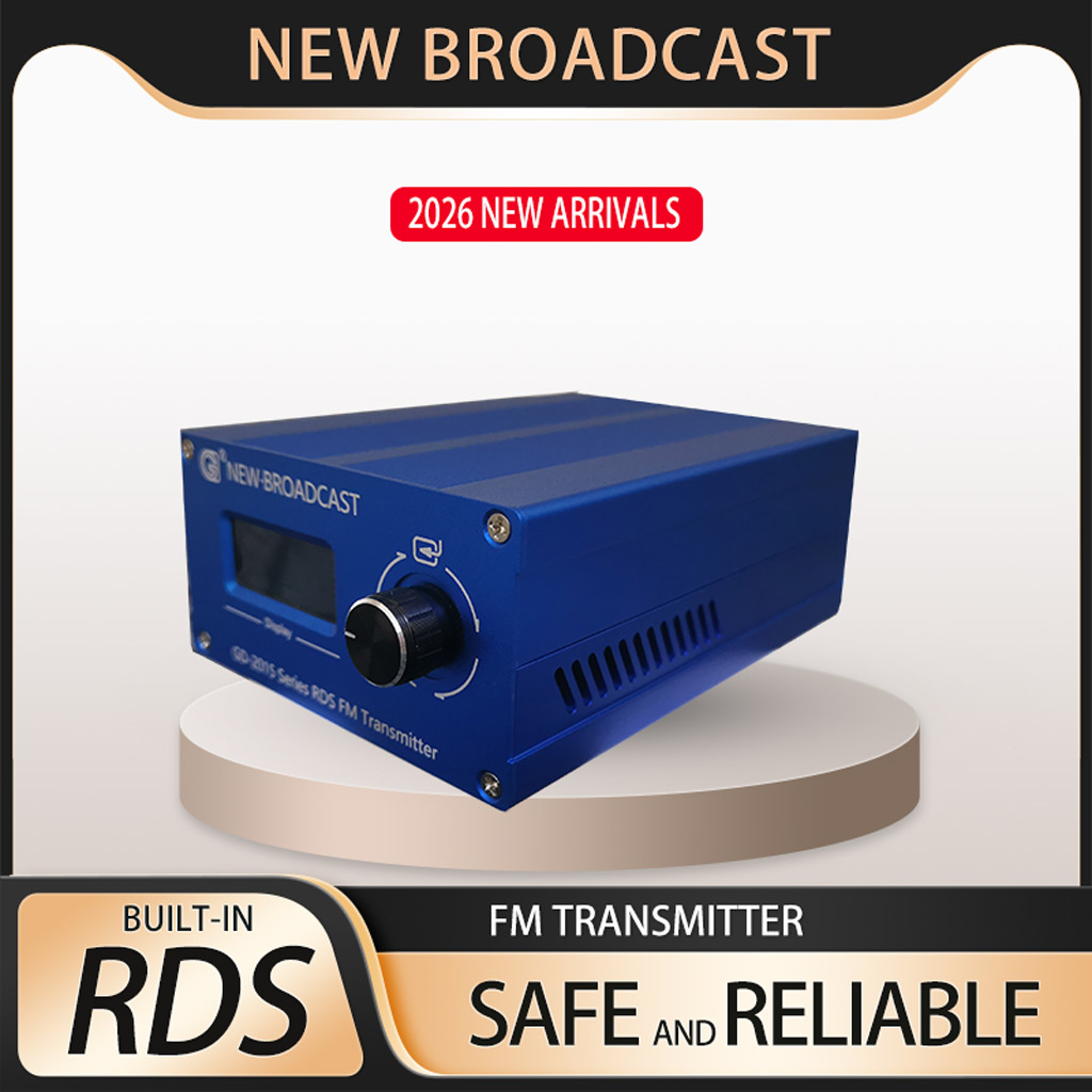 Fm Transmitter - NEW BROADCAST 25W Adjustable Stereo FM