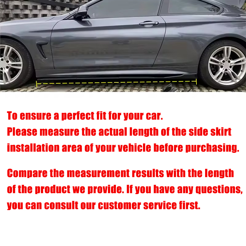 2.18m Sectional Side Skirt Ext - Car Accessories Xiaomi review and price