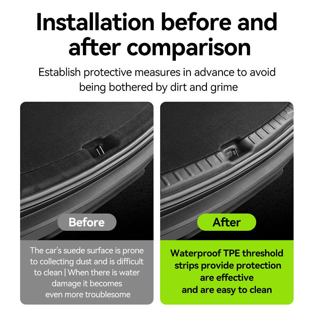 Trunk Threshold Strip For Tesl - Car Accessories List review and price