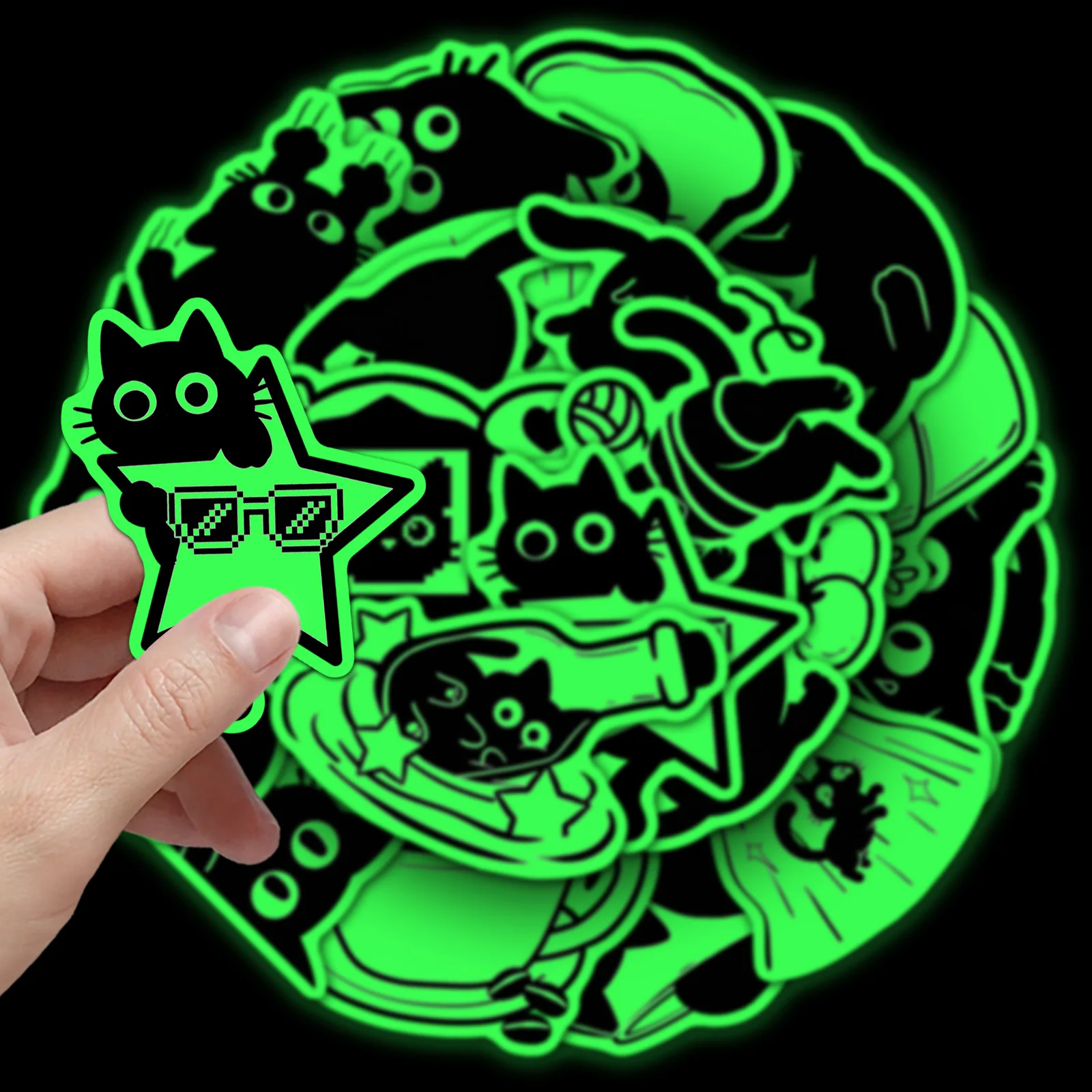 20 Pcs Glow in The Dark Black  - Car Accessories List review and price