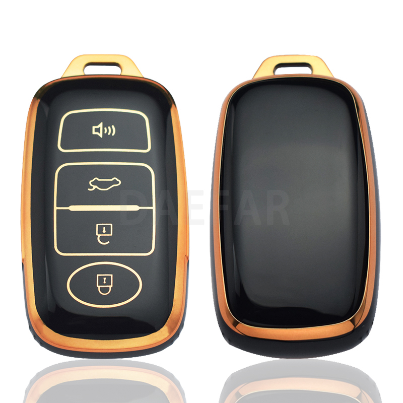 4 Buttons Car Key Fob TPU Car  - Car Accessories Malaysia review and price