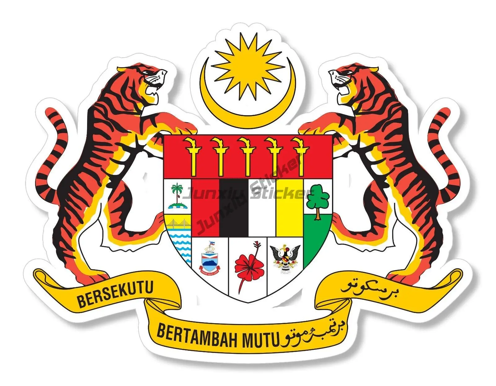 Malaysia MAL Flag Emblem Creat - Car Accessories Malaysia review and price