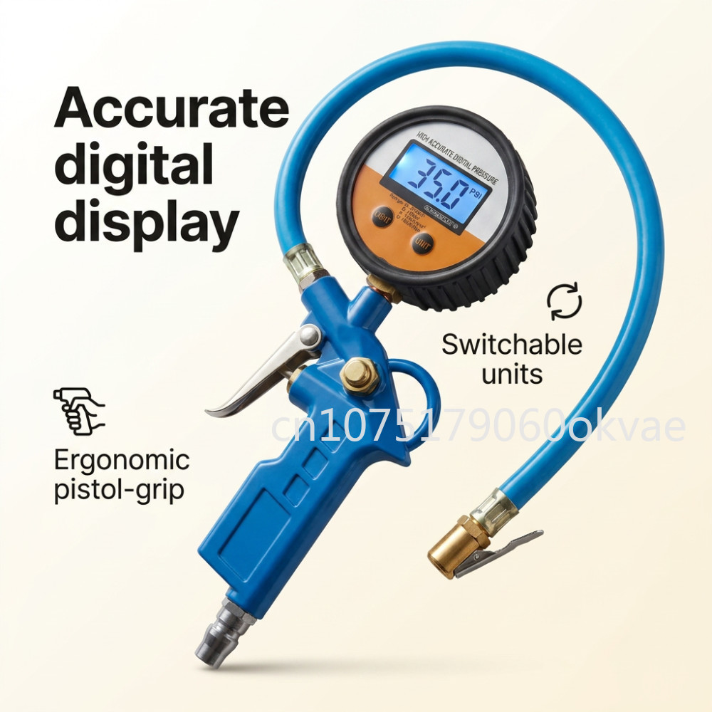 Digital Tire Inflator with Pre - Car Accessories Under 200 review and price