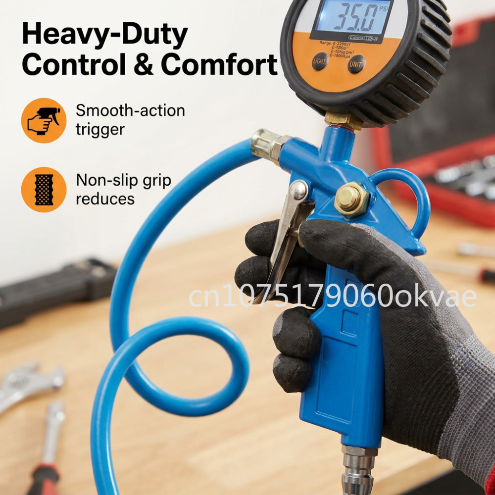 Digital Tire Inflator with Pre - Car Accessories Under 200 review and price
