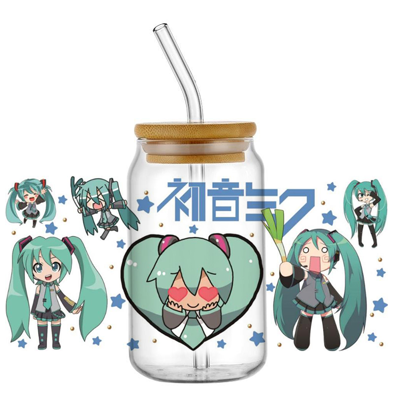 Hatsune Miku UV DTF Cup Wrap 1 - Car Accessories Nz review and price