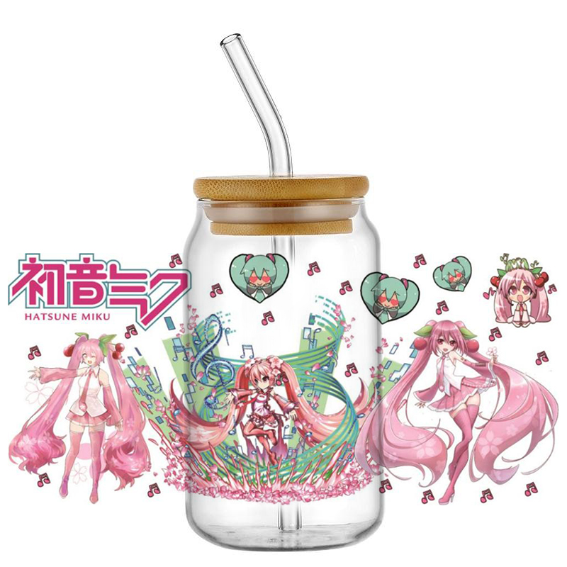 Hatsune Miku UV DTF Cup Wrap 1 - Car Accessories Nz review and price