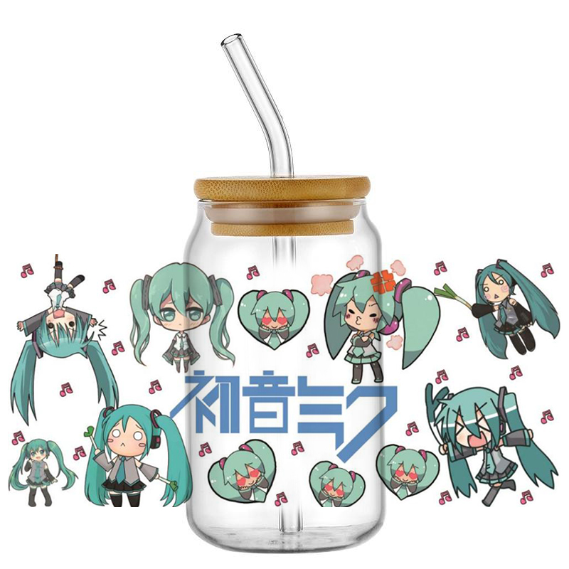 Hatsune Miku UV DTF Cup Wrap 1 - Car Accessories Nz review and price
