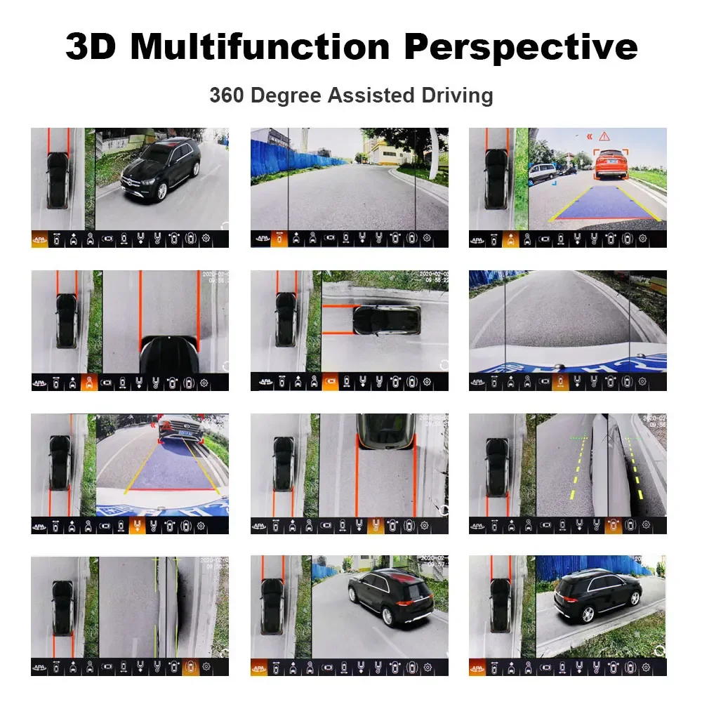 Smartour 1080P AHD 4K 3d 360 c - Rear Camera For Car review and price