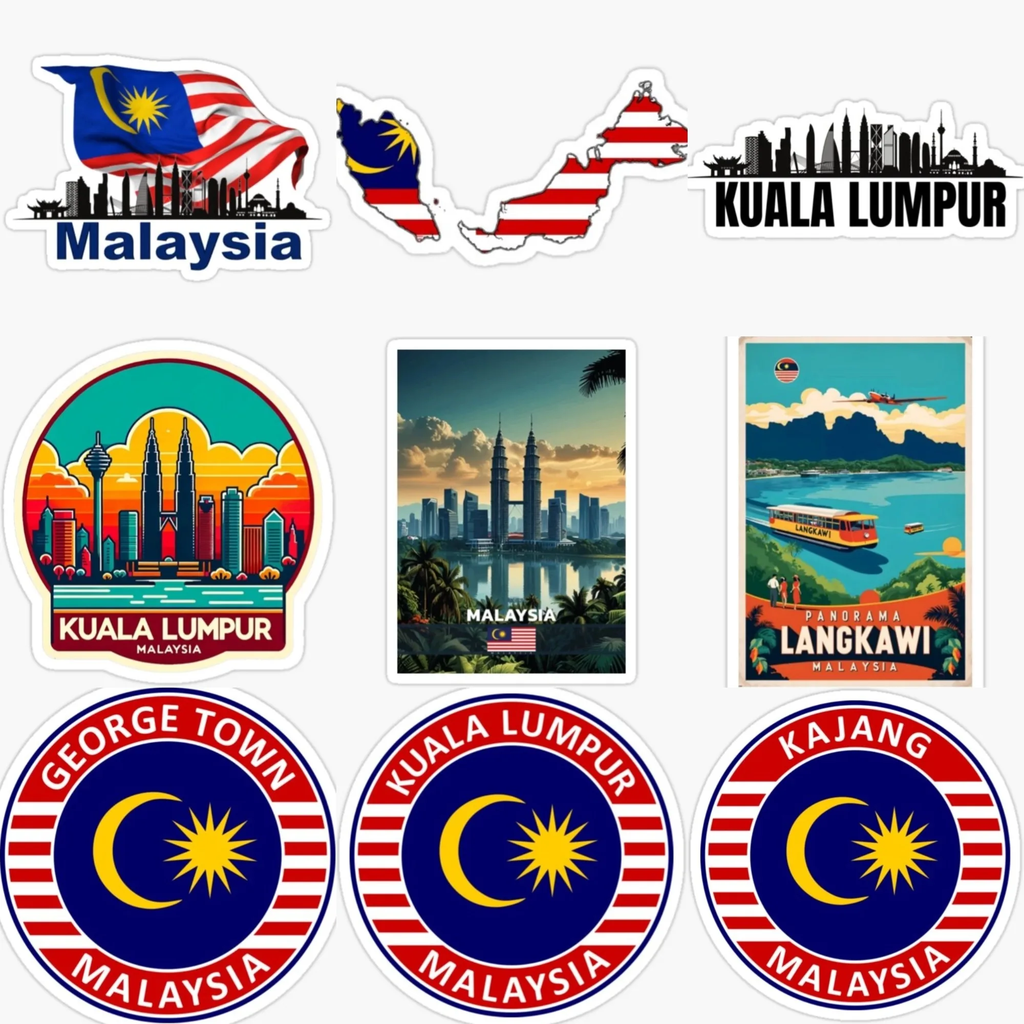 Malaysia Flag Map Emblem Scene - Car Accessories Malaysia review and price