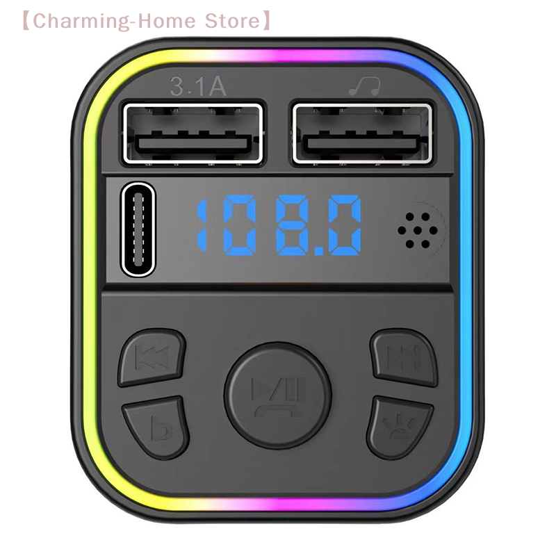 【M】Dual USB Type-C Car Charger - Fm Transmitter review and price