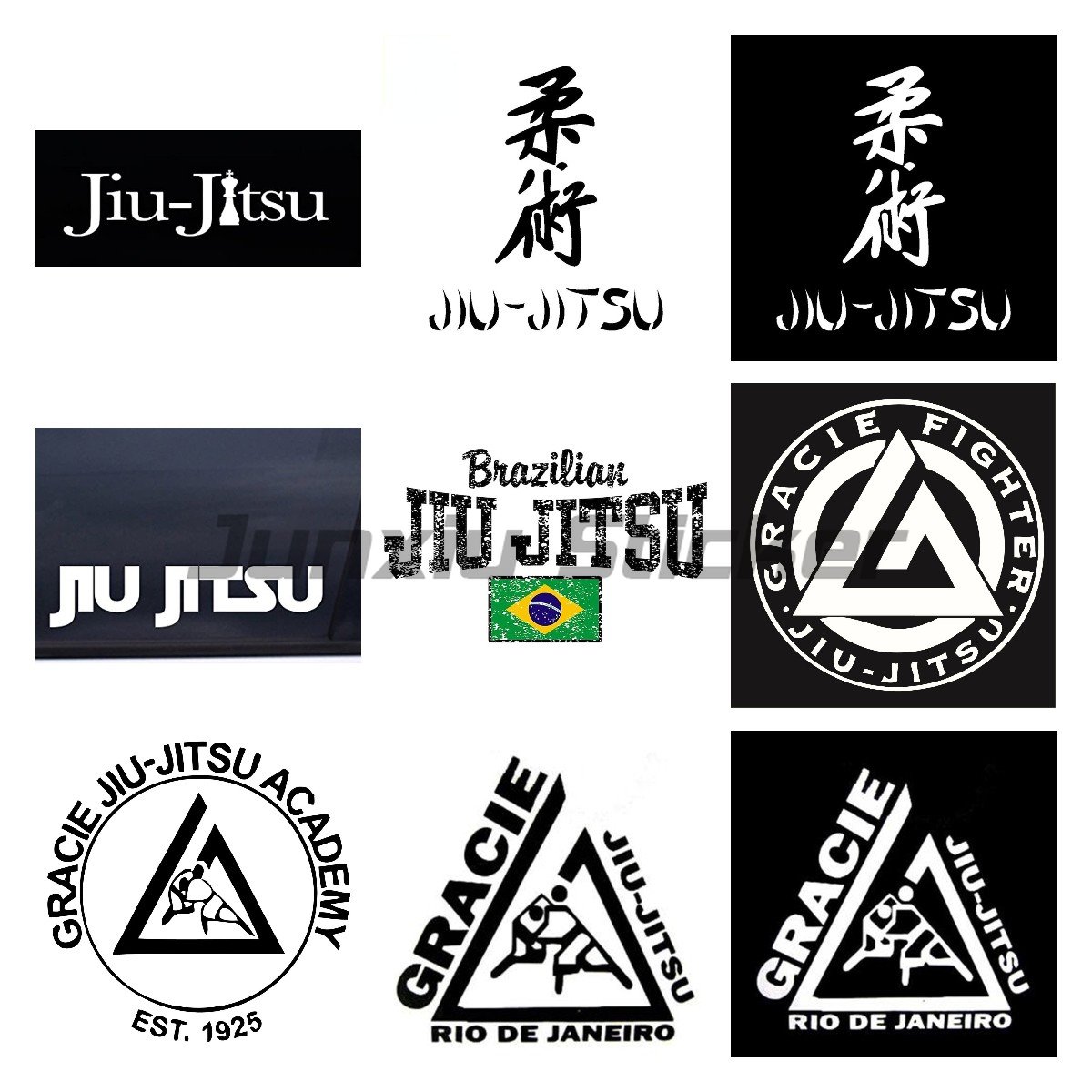 Brazilian Jiu Jitsu Die Cut Ca - Car Accessories Bahrain review and price