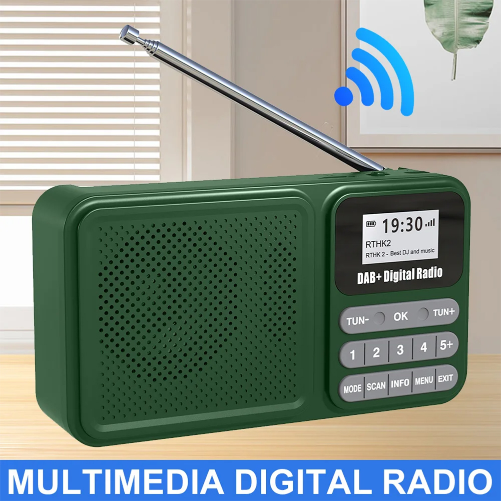 Portable DAB+ Radio with LCD D - Fm Transmitter review and price