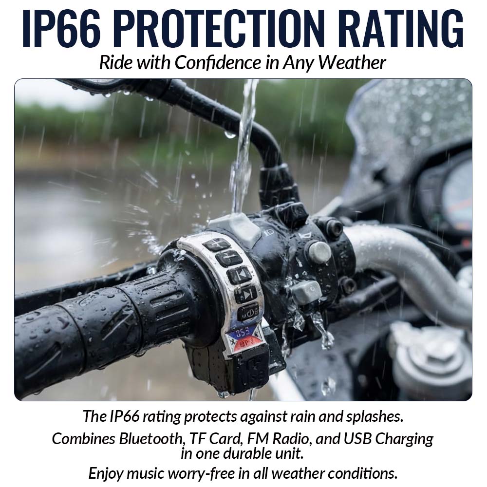 12V Universal Motorcycle Bluet - Fm Transmitter review and price