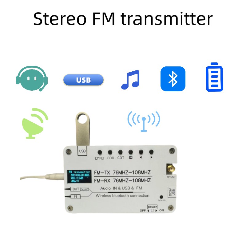 FM stereo transmitter FM trans - Fm Transmitter review and price